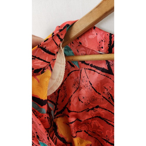 Vibrant 80s Party Dress - Picture 9 of 9